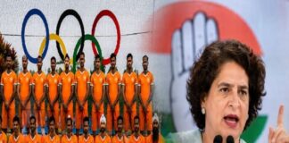 हॉकी की जर्सी पर सियासी बवाल, प्रियंका गांधी के बयान से गरमाया राजनीतिक माहौल
