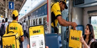 रेल यात्रियों के लिए बड़ी खबर! अब ट्रेन में Blinkit से मंगा सकेंगे दवा, चार्जर और बच्चों का सामान