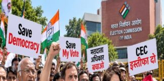 CEC के खिलाफ INDIA गठबंधन का बड़ा प्रदर्शन, दिल्ली में बढ़ी हलचल